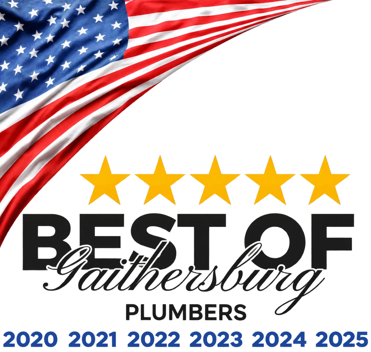 Best of Gaithersburg Plumbers, 2020 through 2025
